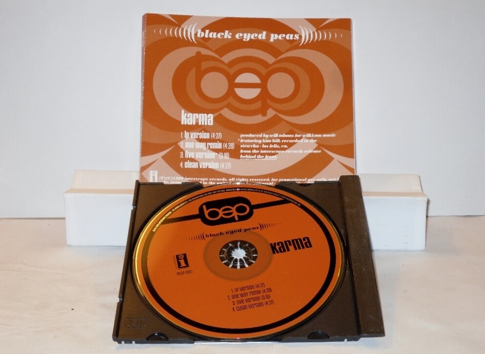 Black Eyed Peas Karma Promotional ONLY CD Single INT ** Free
