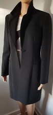 Georgio Armani Black Coat Size 42 Milano