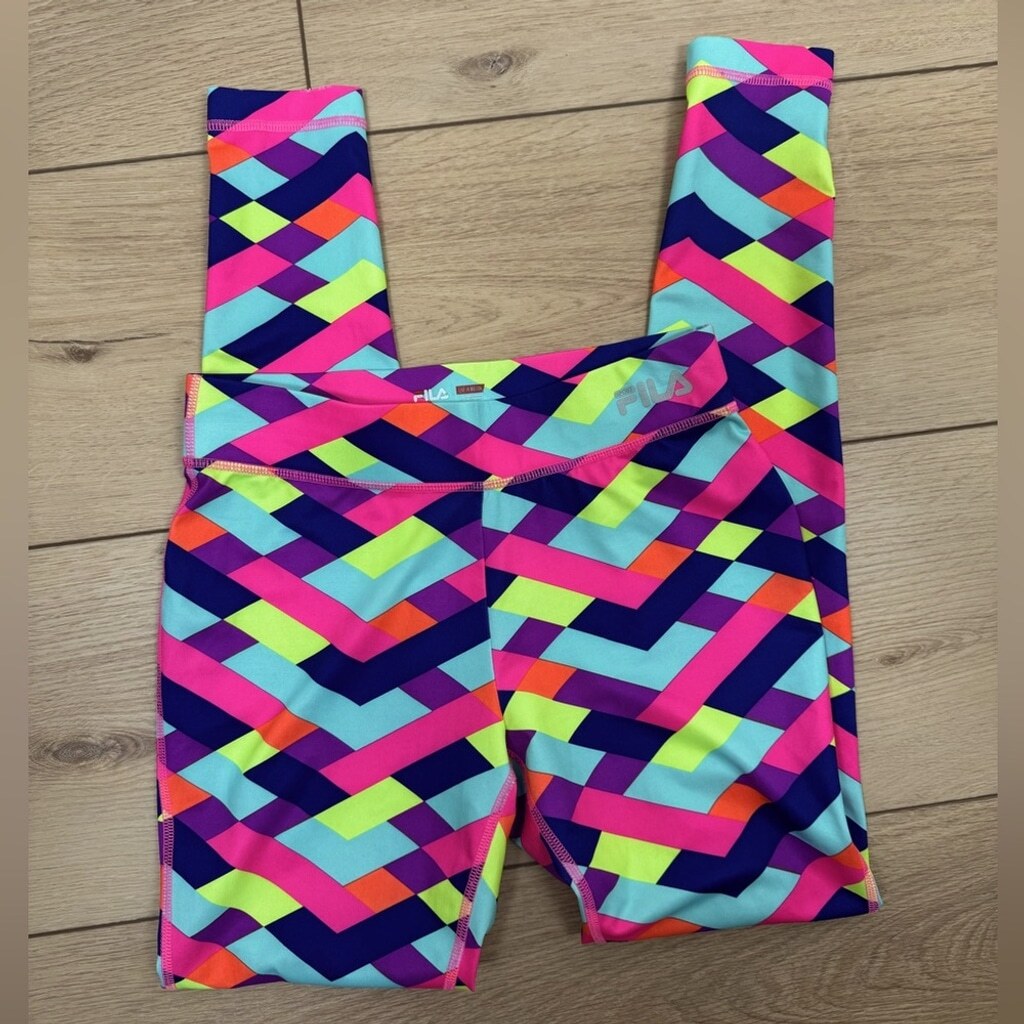 Leggings Fila Sport Multicolore Bambina Taglia Large