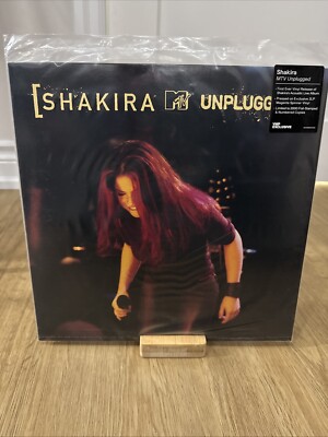 Shakira MTV Unplugged 2LP (VMP Exclusive Magenta Spinner Vinyl) Foil Numbered