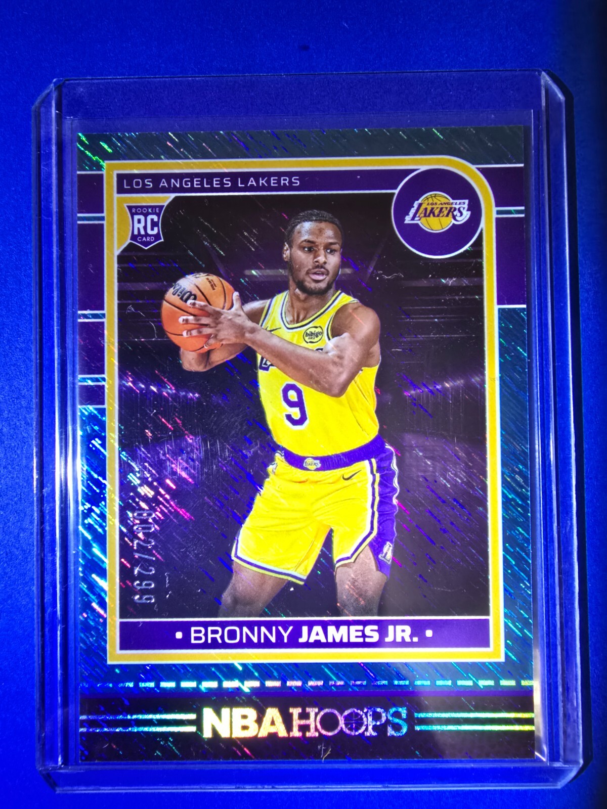 2024-25 Panini Nba Hoops - Rookies Storm #280 Bronny James /299 (RC)