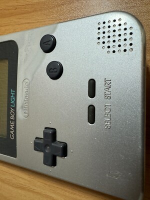 Nintendo Gameboy Light Console Silver MGB-101 GBL Japan Nintendo Gameboy Light Console Silver MGB-101 GBL Japan