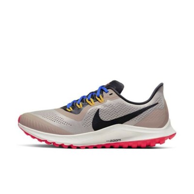 Damen Nike Zoom Pegasus 36 Trail Running UK 2,5 EUR 35,5 Bimssteinöl grau pacific 