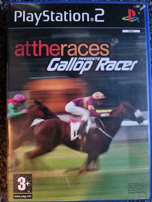 At The Races Presents Gallop Racer PlayStation 2,PAL, NO Manual, Disc in VGC !!!