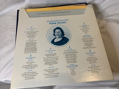 America’s Favorite Kate Smith 6 Vinyl Records Music Melodies Collectible - Picture 5 of 8