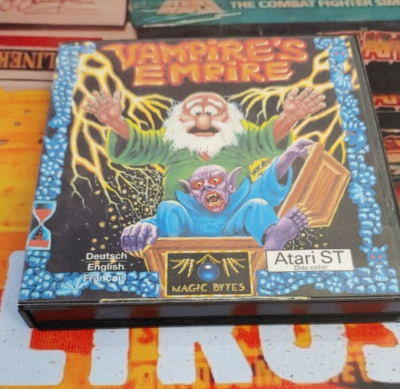 Vampire´s Empire (Magic Bytes 1988) Atari ST (Box, Manual, Disc) works 16-bit