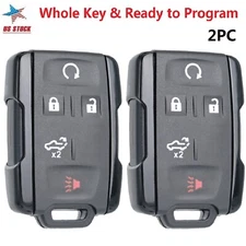 2 For 2019 2020 2021 Chevy Silverado 1500 GMC Sierra Remote Car Fob M3N-32337200