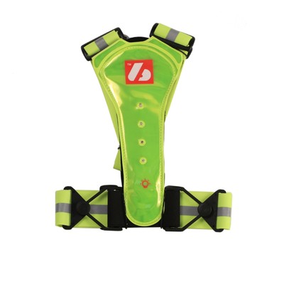 Lw-1 Barnett Fluorescent Vest With Led Lights And Reflective Stripes (3419481203416)