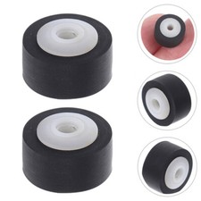 12 Pezzi Cuscinetto Puleggia Ruota per Registratore Cassetta Nastro Macchina Pinch Roller