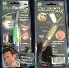 ALL-IN-ONE PERSONAL TRIMMER "MICRO TOUCH MAX" EXCELLENT CONDITION  -- NR 