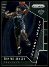 Zion Williamson #2 Prices | 2019 Panini Prizm Instant Impact