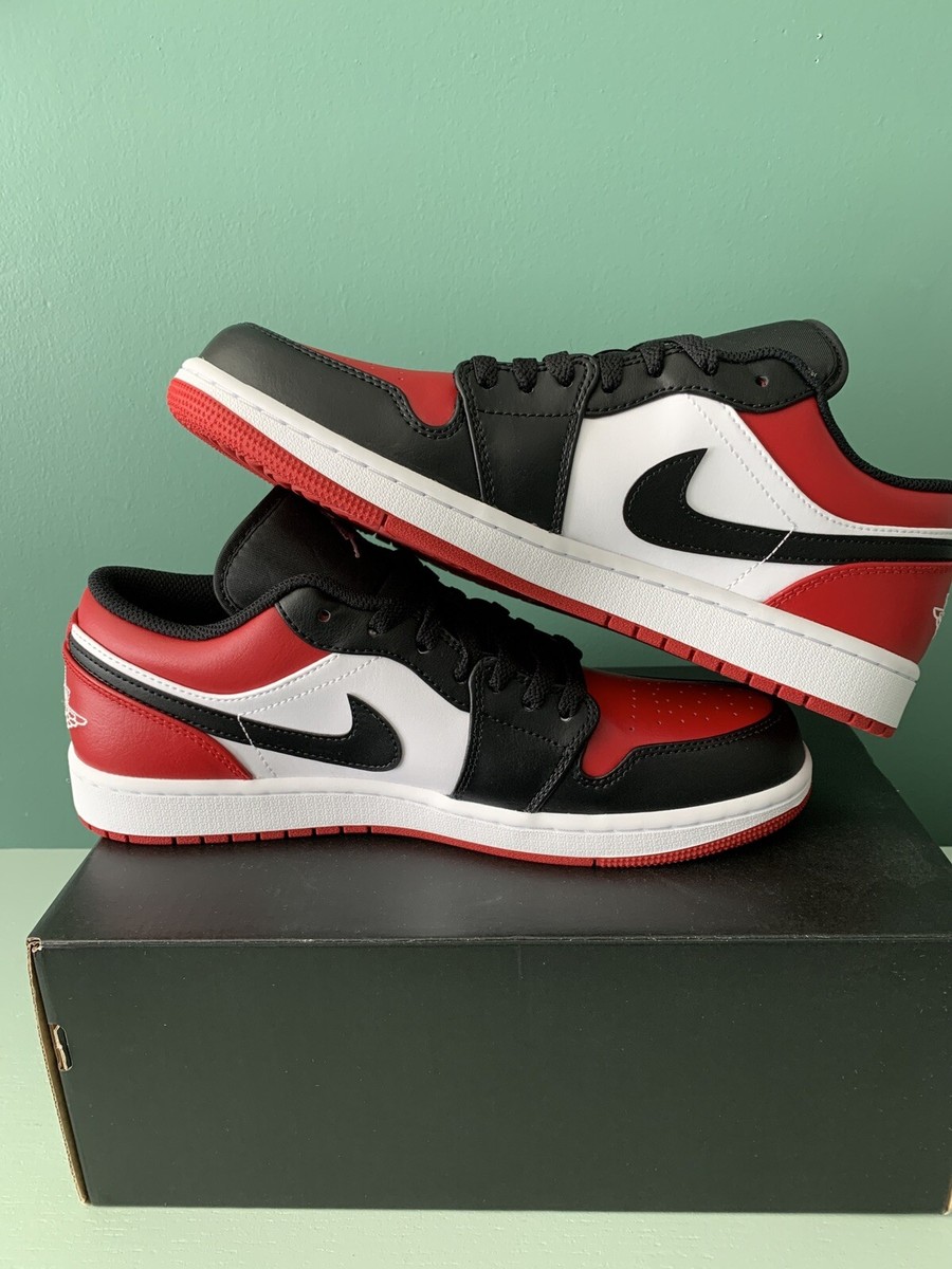 Jordan 1 Low Bred Toe 2021 Size 9.5 195243826026| eBay