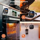 1 Pc Digital Meat Thermometer Probe Stainless Steel Waterproof BBQ Oven Kitchen