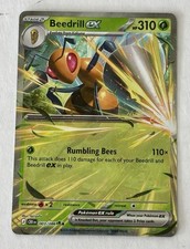 Beedrill ex 003/086 Double Rare Pokemon Chaos Rising ME04 NM