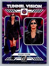 Kelsey Plum 2025 Donruss WNBA #3 Los Angeles Sparks Tunnel Vision