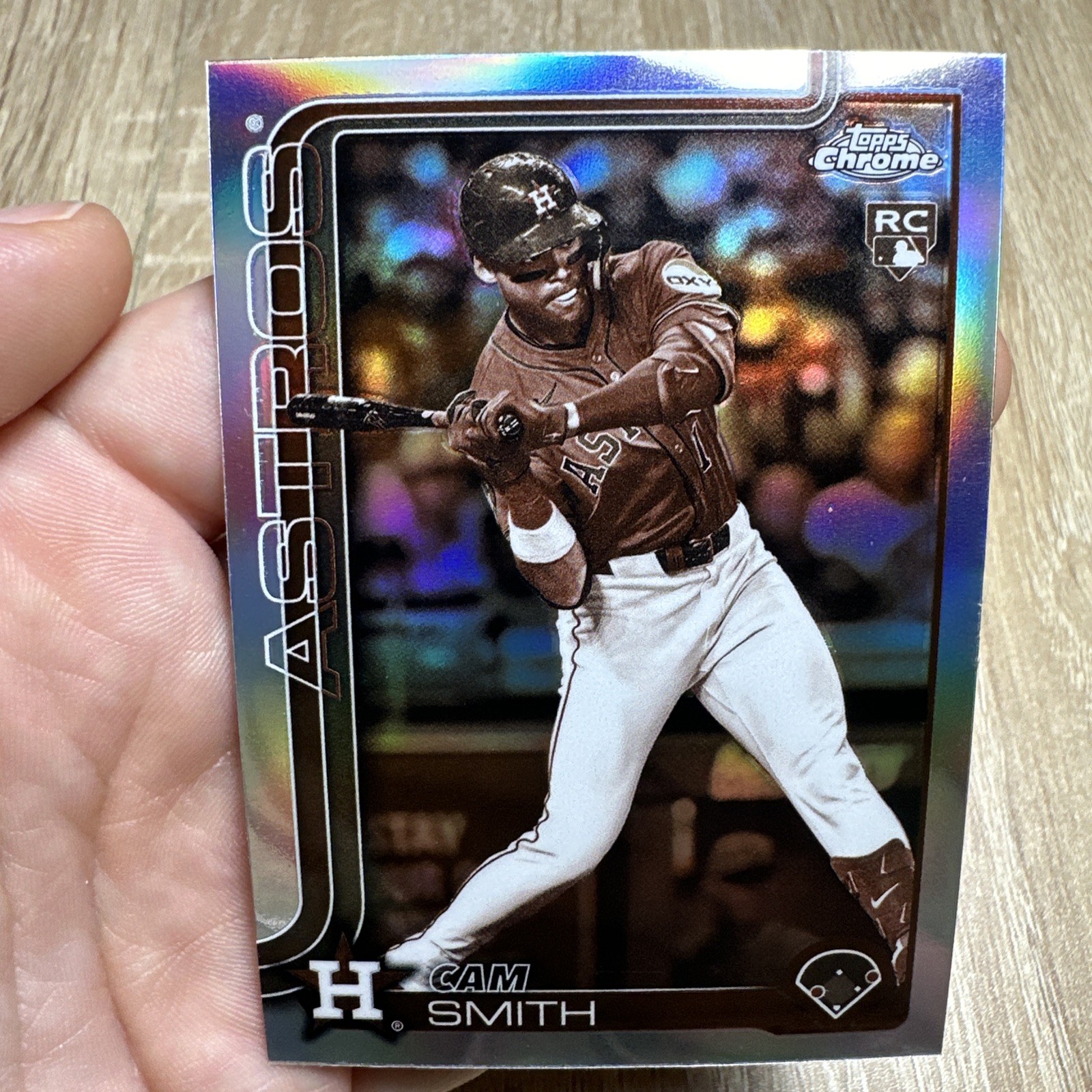 2025 Topps Chrome Update Cam Smith #USC145 (RC) Sepia Refractor