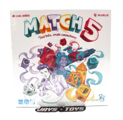 Match 5 Board Game Synapses Games Factory Sealed
