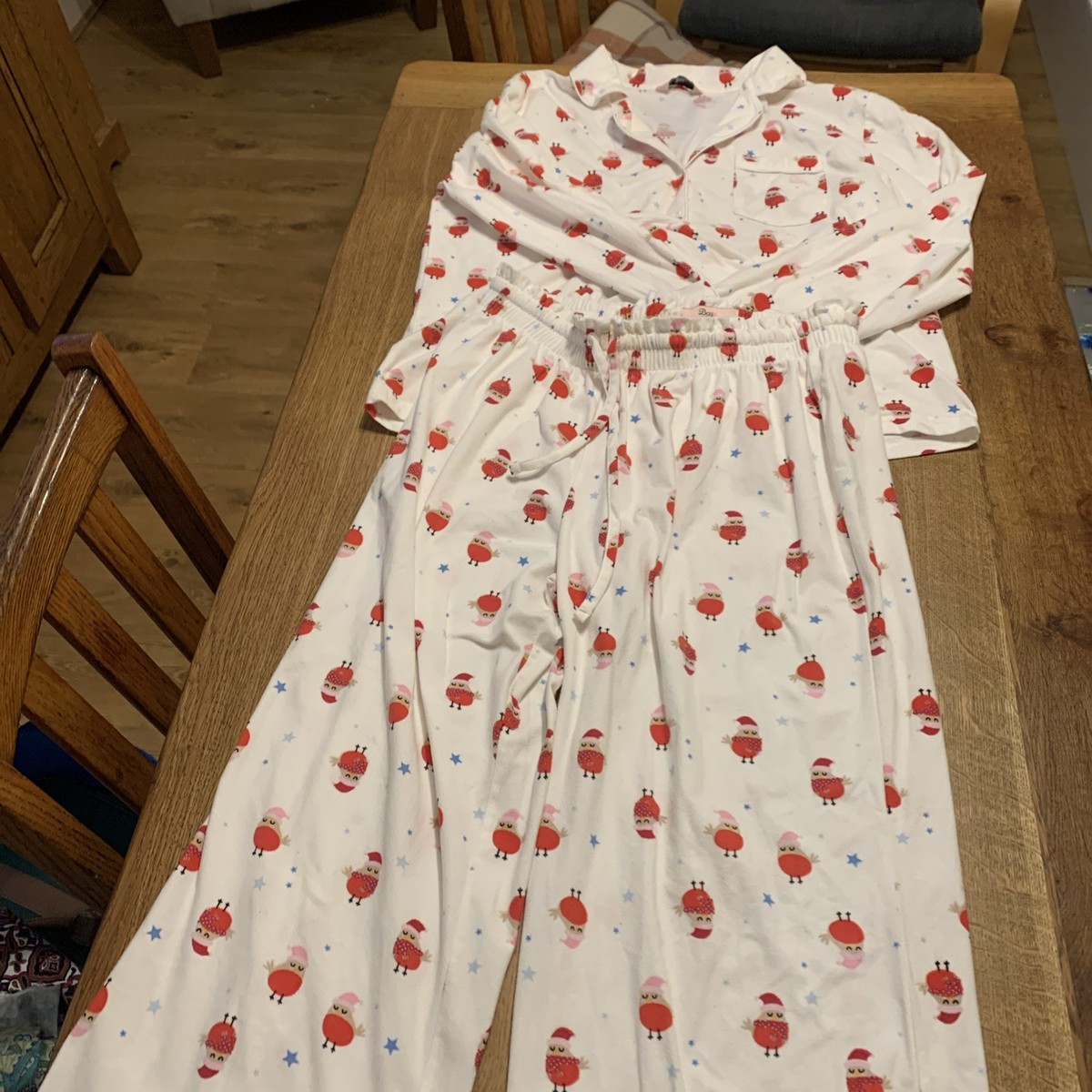 Boux Avenue Women's Robin Pyjamas Robin Socks In A Bag Ivory