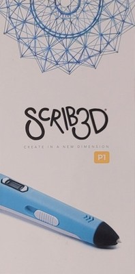 Scrib3D P1 Three Dimensional Printing Pen (Open box but not used)