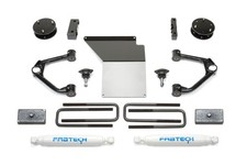 Fabtech K1059 4 Budget Lift Kit W Performance Shocks For Silveradosierra 1500 Fabtech K1059 4 Budget Lift Kit W Performance Shocks For Silveradosierra 1500