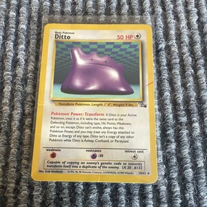 Ditto Pokemon Card Peel | eBay