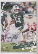 2020 Panini Chronicles Draft Picks Prestige Xtra Points Red Brian Lewerke f0n