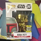 Funko Star Wars Boba Fett Gold Chrome Exclusive Pop! Vinyl #297 Galactic Conven…