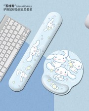 Cartoon Cinnamoroll Mouse Pad 3D Silica Wrist Rest Keyboard Wrist Protection Pad