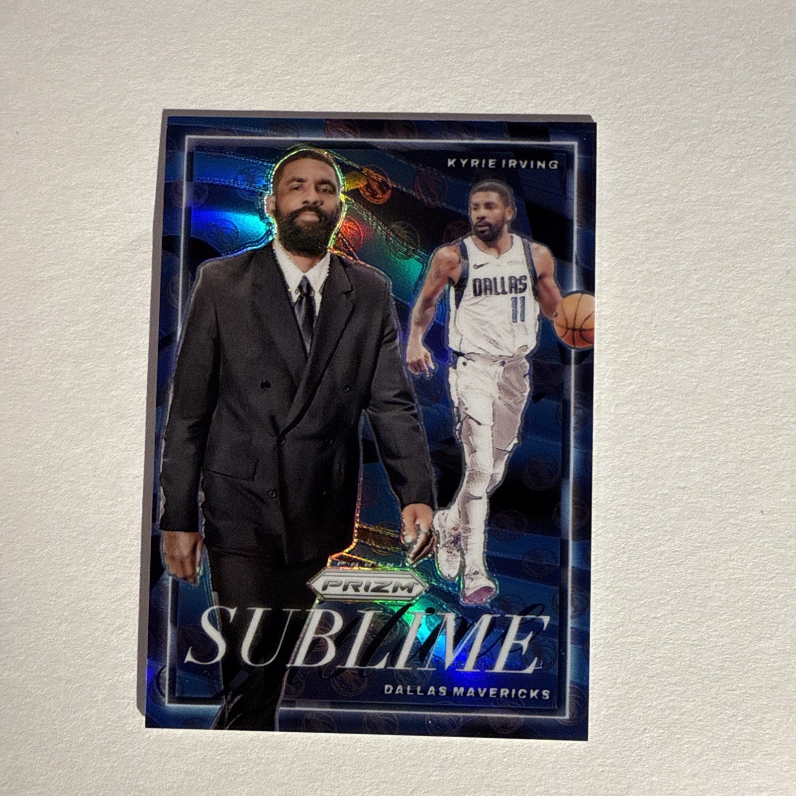 Kyrie Irving 2024-25 Panini Prizm SUBLIME CASE HIT SSP #19 Dallas Mavericks