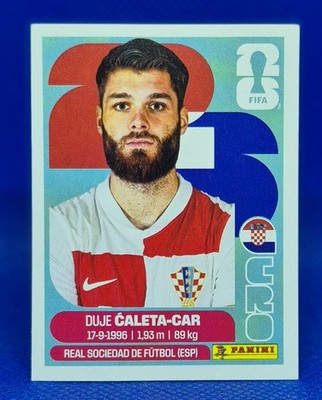 2026 Panini FIFA World Cup Sticker Duje Caleta-Car #CRO 3 - Croatia