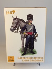 HAT- Napoleonic BRITISH LIGHT DRAGOONS 8307 x12 On Horseback - 1:72