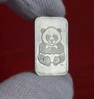 Singapore Mint Panda - 5 Gram .999 Fine Pure Silver Fractional Bar Ingot