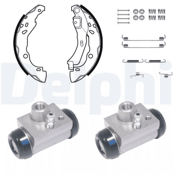 Bremsbackensatz Hinterachse FüR Renault Dacia Clio I II IV Logan Logan/Stepway-image