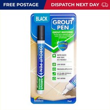 Rejuvenate Tile Grout with Our 60m Black Grout Pen - Mould Prevention Included