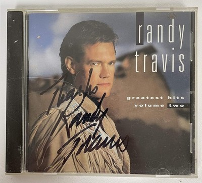 Randy Travis Signed Autographed ''Greatest Hits'' Music CD Compact Disc