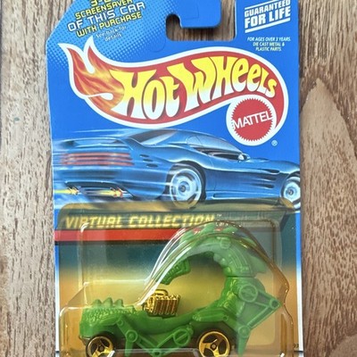 Hot Wheels Virtual Collection Cars Rodzilla 2000 #126 Green