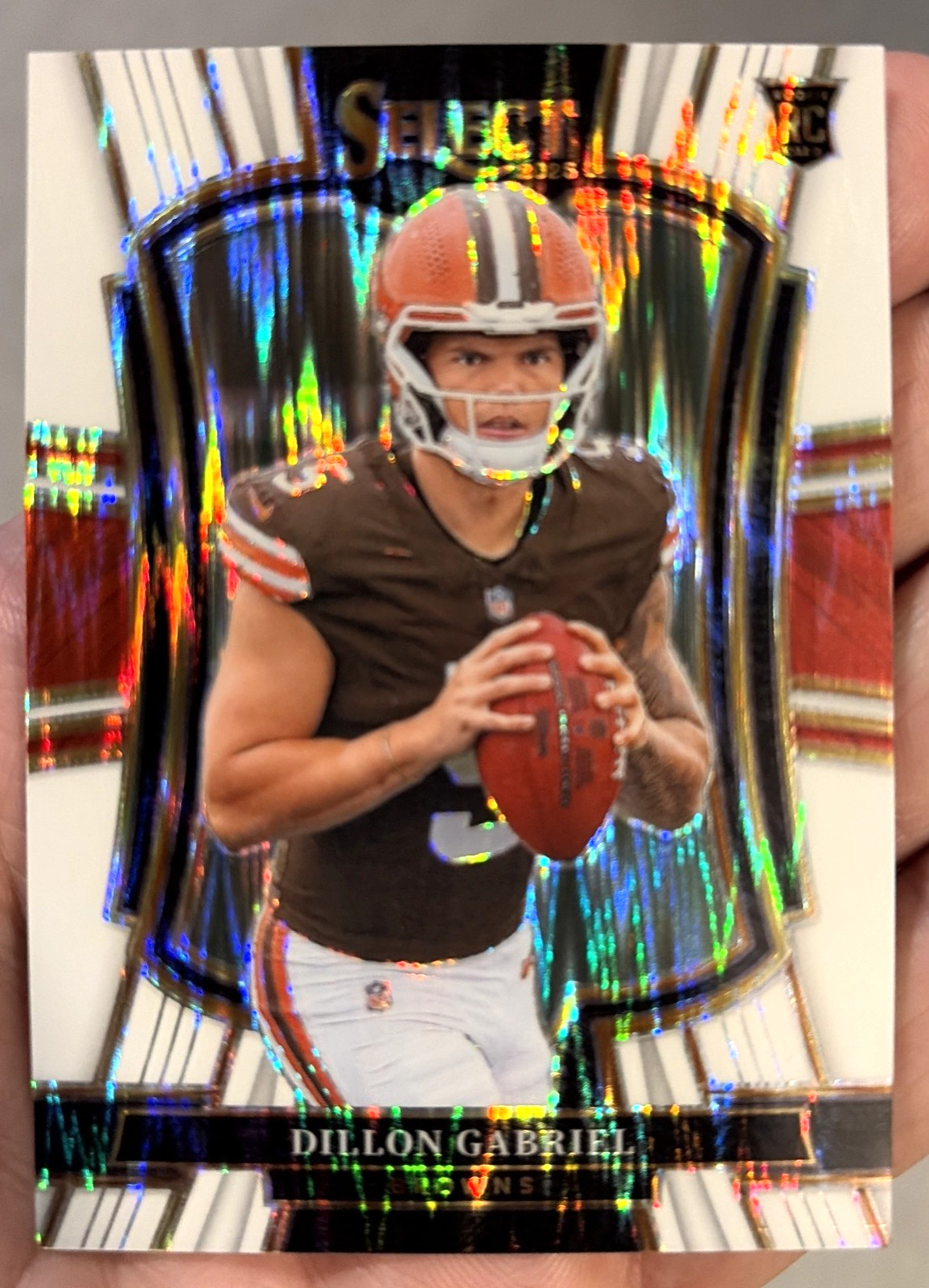 2025 Panini Select Football Dillon Gabriel Card 154 White Rookie /799