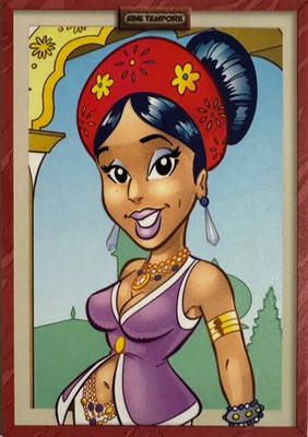 Panini ASTERIX SINE TEMPORE Persona RAHASETE Card #19