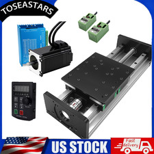 100kg+ Heavy-duty Ball Screw Slide 4*slide Step Motor+controller+linear Actuator