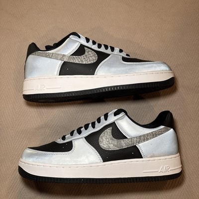 Nike Air Force 1 B Snakeskin 3M Reflective Shoes DJ6033-001 Men s Size 11.5 NEW