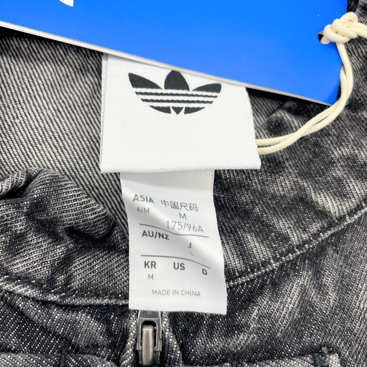 adidas CTT Track Top 3.0 Medium Black Denim JY8275 Japan Size | eBay