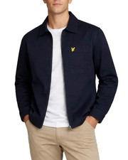Lyle & Scott Lightweight Enzyme Wash Overshirt Dark Navy