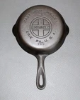 Griswold #3 Large Block Label Smooth Bottom 709 Cast Iron Skillet fully restored