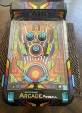 Electronic Arcade Pinball Tabletop Game W/Audio & Display. Tested-Works. 15.5”