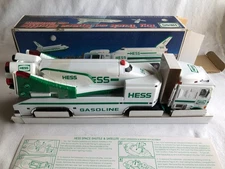 HESS Toy Truck and Space Shuttle With Satellite 1999 NEW IN BOX
