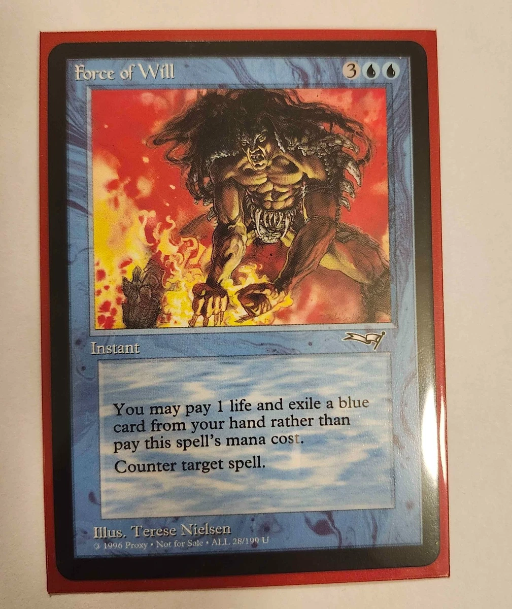 Force of Will Force of Will TCG Individual Trading Card Games for