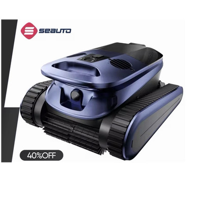 Seauto SAT 40 Poolroboter Kabellos AI Sonar 240Min Reinigung