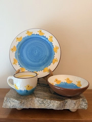 Stangl Pottery Little Quackers Three Piece Set