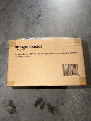 Amazon Basics 1000 AAA Batteries BULK (10x100 AAA)