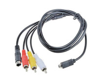 AV A/V Audio Video TV Cable Cord Lead for Sony Handycam DCR-DVD92/e DCR-DVD406 e